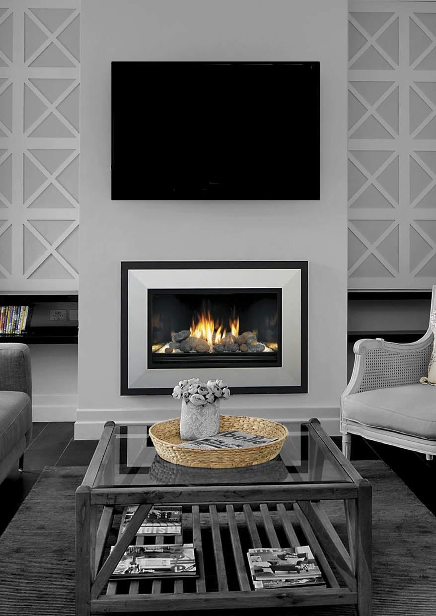 The - 4 Products in 1 Create the look you desire with a burner and media option to suit any décor.