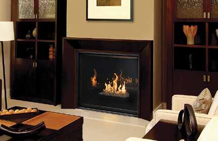 Utilize our numerous elegant Design-A-Fire options to bring your own personal design touches to complete the look.