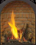The Accent Light adds warm, dramatic highlights to the logs and optional liners, and can be used when the fire is on or off.