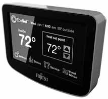 Accessories ECET CTROL RECOMMENDED COMMUNICATING FURNACE CTROL FETST601SYS CTRACTOR BENEFITS: Auto/Self Configuration Day-at-a-glance scheduling, with programmable fan Intuitive wiring connections