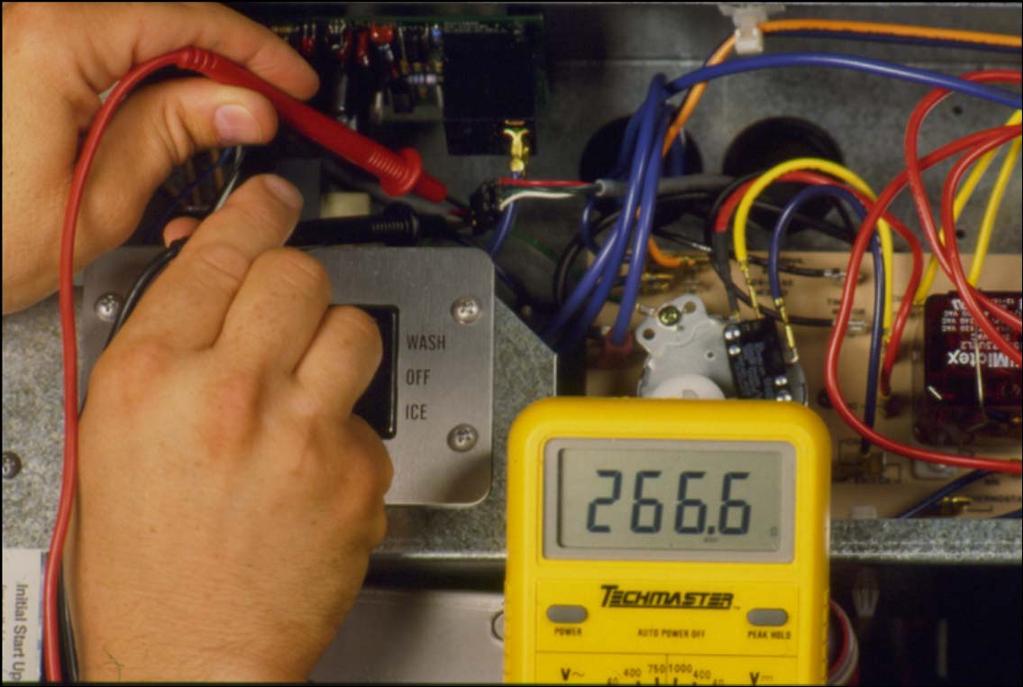 Sonar Service Diagnosis Check Transducer Resistor