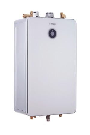 Bosch Greentherm 9000 Series Debuting this year, all Greentherm 9000 Series tankless water heaters feature sleek, rounded corners on the metal cabinet, making these water heaters as beautiful as they