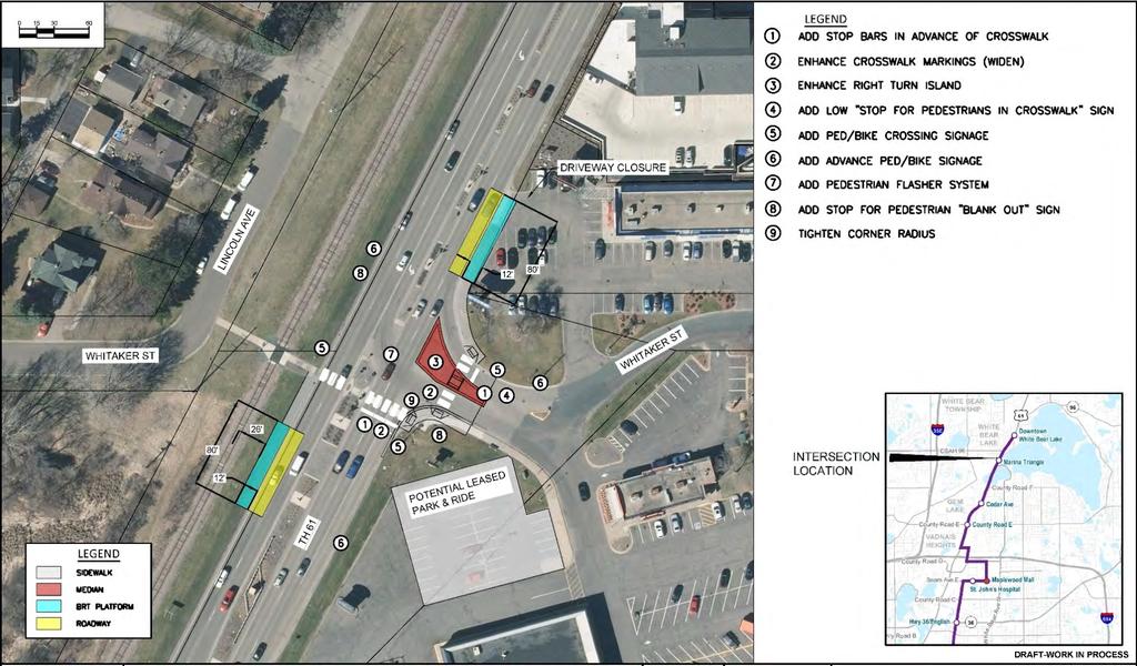 Highway 61 and Whitaker Street Intersection Improvements Under Evaluation Reviewing potential