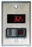 INFRA-RED THERMOMETER IR921 Non-Contact -58/752 F&C 60206 THERMOCOUPLE THERMOMETERS WITH PRODUCT,