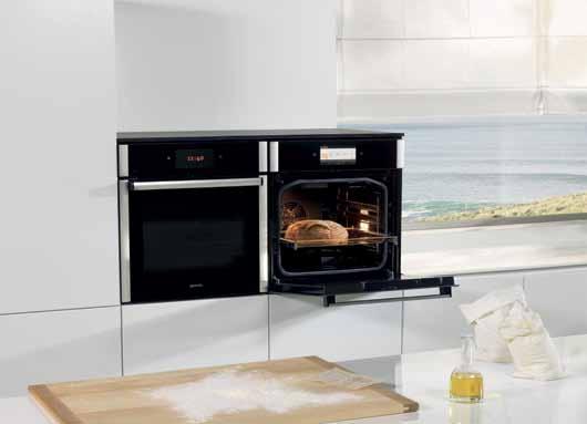 OVENS Numerous innovative solutions including the unique HomeCHEF easy control through a large LCD touch screen and