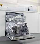 DISHWASHERS Optimum use of water and high energy efficiency are the features that distinguish