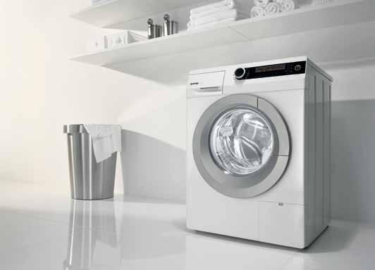 WASHING MACHINES Washing machine efficiency is based on the SensorIQ technology that automatically optimizes the washing