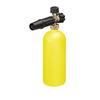 Cup foam lance Cup foam lance Short, handy foam lance with adjustable spray angle with 1 litre detergent tank. Ideal for cleaning cars due to its compact design. Order number 6.394-668.