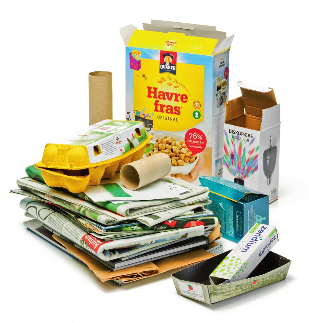 PAPER & CARDBOARD PAPER AND CARDBOARD Dry, clean and without residues - must be placed loose in the container, not in bags NO PIZZA CARTONS Newspapers Periodicals