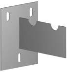 LIST OF BRACKETS Floor brackets optional accessories as for the length of 1 800 mm and longer you have to