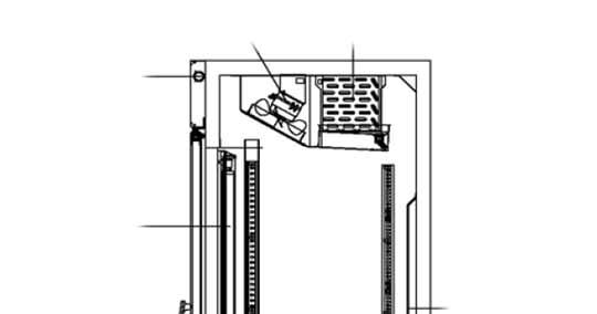 . FEATURE CHART SIDE VIEW (TGF-49F) EVAPORATOR
