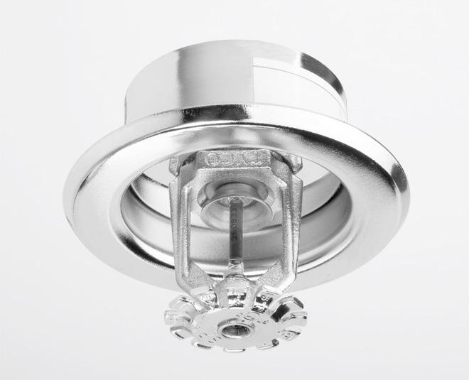 0 K-factor, Upright, Pendent, Recessed Pendent Sprinklers described in this data sheet are quick response, stard coverage, decorative mm glass bulb-type spray sprinklers designed for use in light or