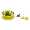 With 10 m PrimoFlex -hose (3/4"), G3/4-tap adapter, 1 x Universal hose connector as well as Universal hose connector with