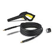 0 Accessory kit with 12 m high-pressure hose, high-pressure gun for K 2 K 7 ranges and adaptor for retrofitting the practical Quick Connect system.