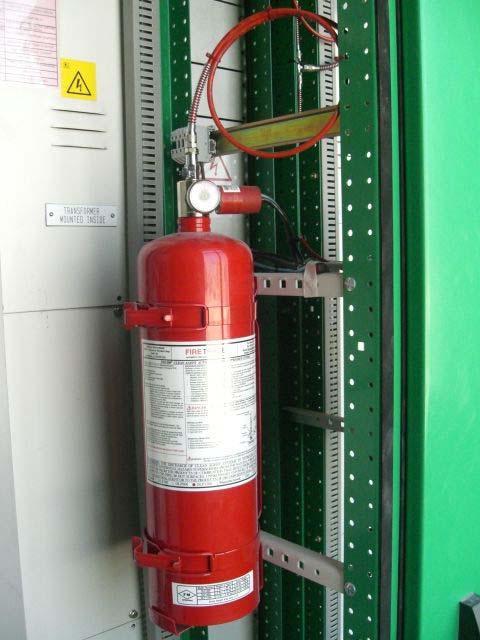 This allows the discharge of a Firetrace system to be monitored and integrated with the Fire Alarm or