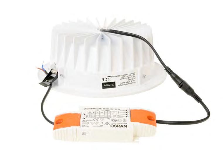 Using high quality Osram Duris E LED s and the Osram OT Range of LED Drivers, the 35w LED Downlight comes with a full 5 year warranty.