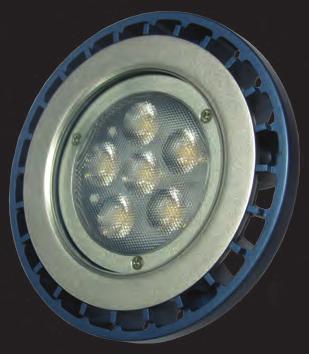 PAR36 SERIES (6W; Replaces 20-Watt Halogen) (9W; Replaces 35-Watt Halogen) (12W; Replaces 50-Watt Halogen) Description: The Brilliance LED PAR36 LED lamp has been redesigned to better fit into