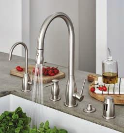 FINISH WITH THE RIGHT FINISH Once you ve chosen your faucet and the accessories you want, select from more than 30 decorative finishes, including our