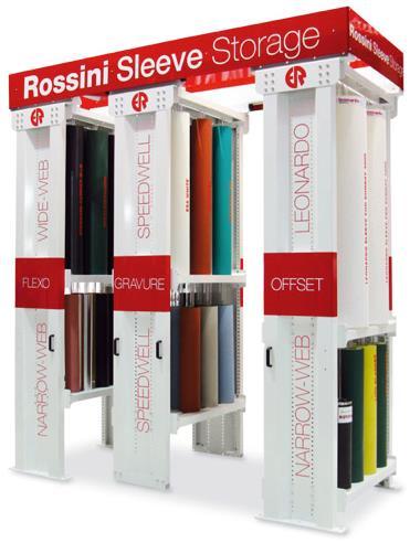 RS-Storage System Solid construction in lacquered steel Modular construction - expandable Flexible storage spaces Easy and quick installation STORAGE CAPACITY Sleeve dia.