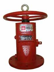 Wall-Type Indicator Post (U-20814 4-16 ) Adjustable Indicator Post (U20806 4-14, U20807 16-24 ) Indicator Post Features Easy to see targets indicates whether the valve is open or closed Designed to