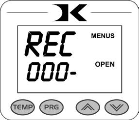 Recorded Pressings (User Odometer) There is an odometer that records pressing cycles done. This can be cleared and reset to 0 at any time when needed.