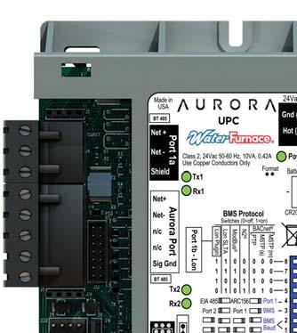 ontrols - Aurora UP Aurora UP ontroller ZS Series Sensors The Aurora Unitary Protocol onverter (UP) is designed to add-on to any Aurora based heat pump control.