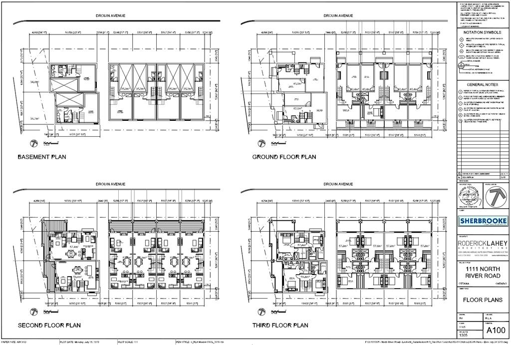 Figure 8: All Floor Plans