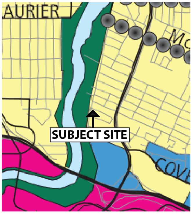6.2 City of Ottawa Official Plan (2003) Figure 12: Extract of Schedule B from the City of Ottawa Official Plan The subject property is located within the General Urban Area of the City of Ottawa