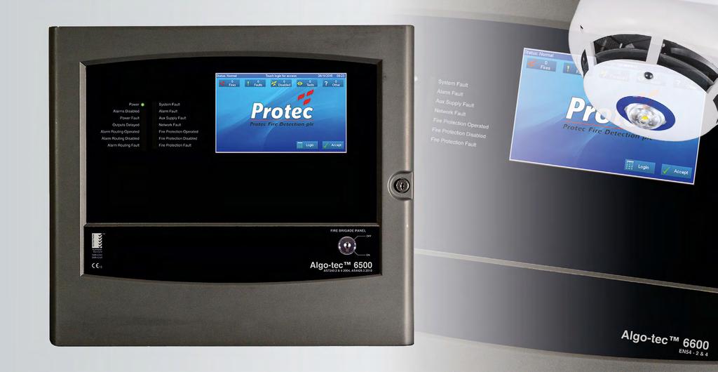Protec Protec Fire Detection Pty Ltd Protec Algo-Tec TM 6500 Interactive Digital Addressable