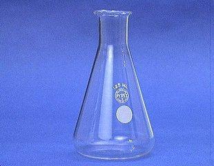 Erlenmeyer Flask Erlenmeyer flasks hold solids or liquids that may release