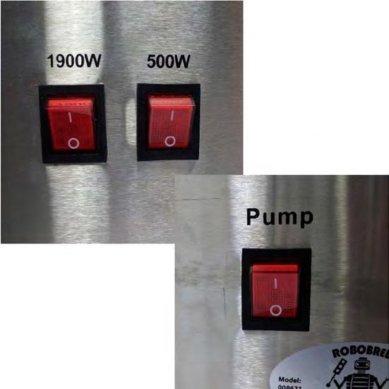 6. Temperature The temperature on the display reads the temperature at the bottom of the boiler near where the element is mounted.