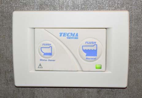TOILET ELECTRIC FLUSH If Equipped Your motorhome may be equipped with an electric macerating toilet, which provides powerful, yet whisper quiet operation.