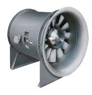 Sizes: 100 to 490 Volume = 158,000CFM / 75m 3 /s Pressure = 20 inch WG / 5KPa RADIAL BLADED Pre-Engineered Fans for