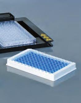 plates with a variety of well geometries helping to reduce reagent consumption.