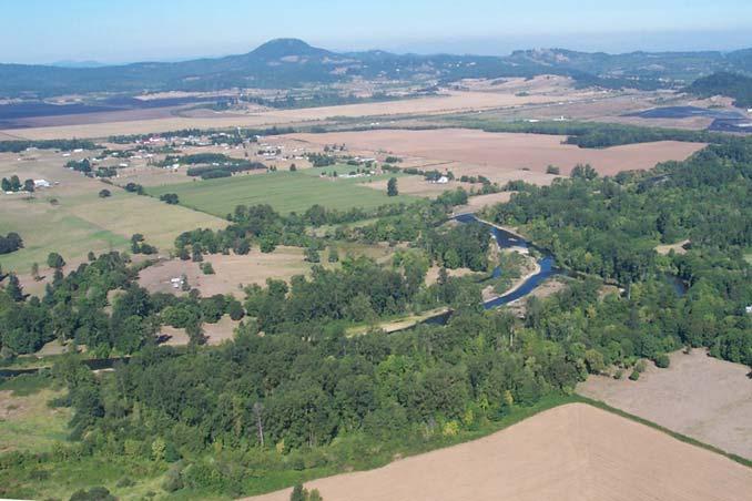 Rivers to Ridges Metropolitan Regional Parks and Open Space Study Regional Context The Eugene-Springfield metropolitan region lies at the southern end of the Willamette Valley.
