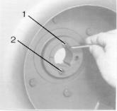 Adjustment Fan Impeller The fan impeller can be locked in any desired position on the motor shaft. To ensure a high slipping moment take care that all parts to be joined are clean and free of grease.