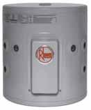 Rheem Electric 25L 191025,191025/P 1 Indoor/ Outdoor Small diameter - 400mm Fast, easy like-for-like replacement Dual handed connections Plug & lead indoor models 2.