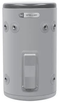 Rheem Electric Stellar SS 50L 4A1050 1 Indoor/ Outdoor Compact design to fit into cupboards and under bench Stainless steel cylinder and water fittings resist corrosion for longer, extending product