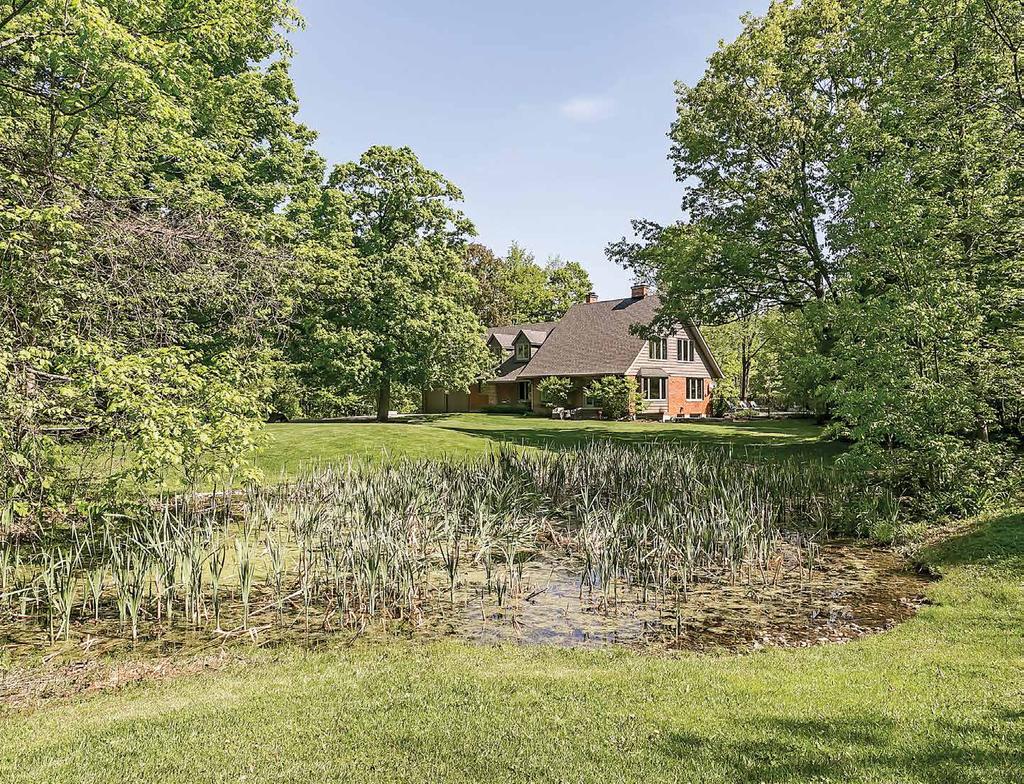 RARE 52 ACRES IN BURLINGTON One of a kind estate property in desirable North Burlington! The definition of country in the city with 52 acres located minutes from amenities and major commuter routes.