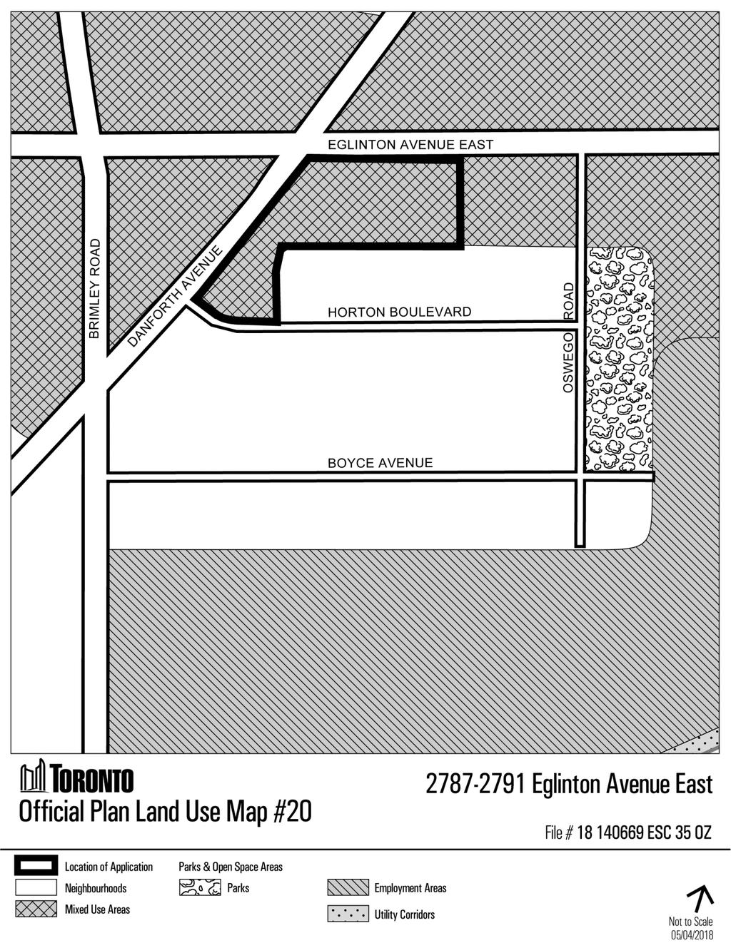 Attachment 5: Official Plan Land Use Map Request for Interim