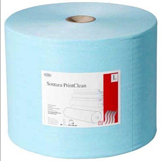 SONTARA PRINTCLEAN - IN ROLLS Product code: 2095 Product name: SONTARA PRINTCLEAN IN ROLLS D 1365 0663 Colour / Material: White / Aperture 9982 Grams/m2 (gsm): 80 Sheet size: 325mm x 420mm Packaging: