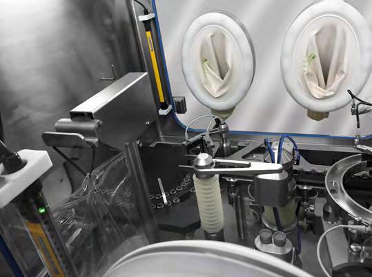 Temperature and RH monitored, controlled throughout (as necessary) Aseptic Barrier Isolation line Telstar has designed, manufactured and successfully installed an Aseptic Barrier Isolation line