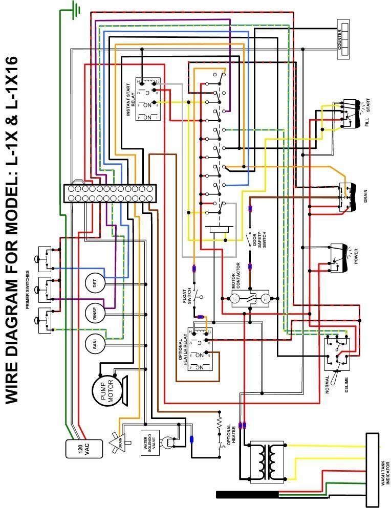 6. Electrical Diagram MODEL L-1X & L-1X16