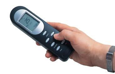 REMOTE CONTROLS RF (Radio Frequency) Remote Control is programmable up to 7 days a week.