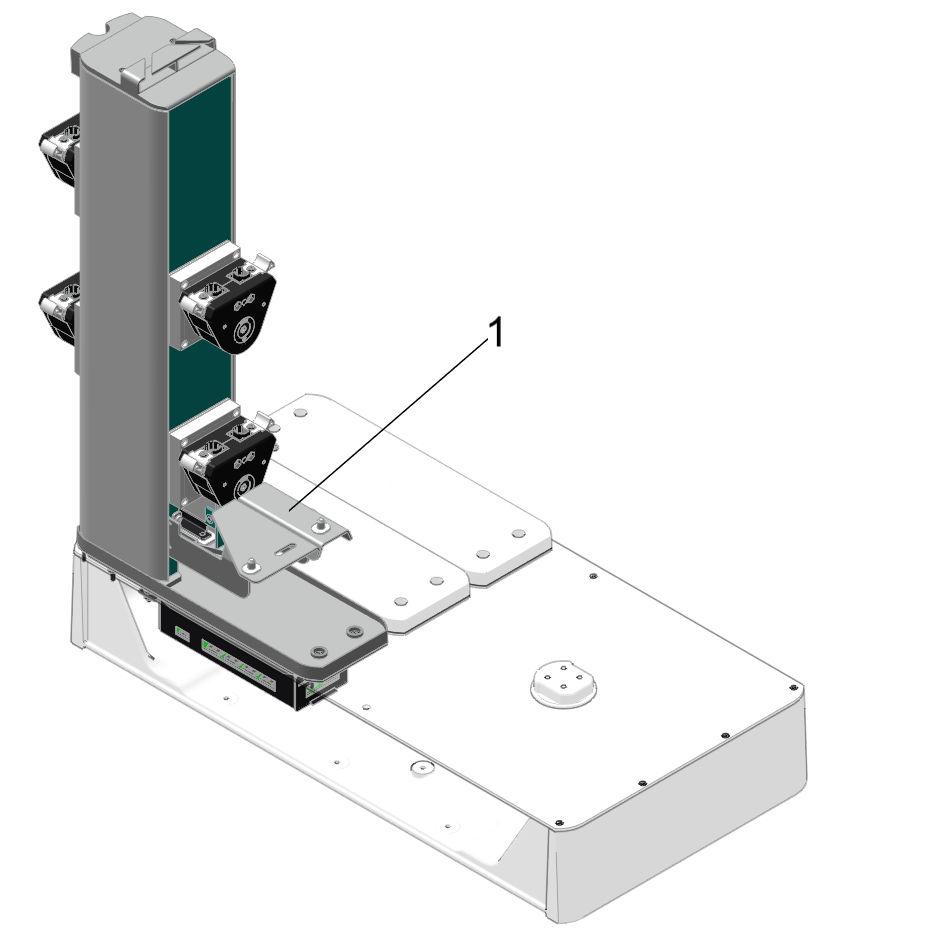 Overview OMNIS Sample Robot Pick&Place L Figure 12 Front Peristaltic pump