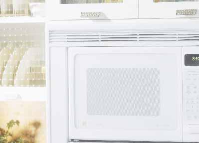 Profile Performance Series Microwave/Convection Countertop JE1390WA White on white Model shown with trim kit** The SmartRack provides two levels of convection cooking.
