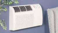There are two 115V and two 230V cooling only models, and one 230V model with electric heat. Units include attractive room-side grille of high-impact polystyrene.