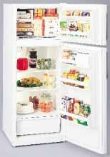 For additional features, specifications and color availability, refer to page 171. Top-Freezer Models TBX14SYB 14.4 cu. ft.