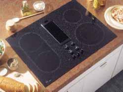 Cooking Products Profile Performance 30" Downdraft Electric Cooktop JP989CD Bisque Frameless patterned bisque cooktop Microwave Ovens Dishwashers Profile