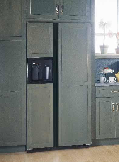With CustomStyle refrigerators, the only thing that will stand out is your kitchen.